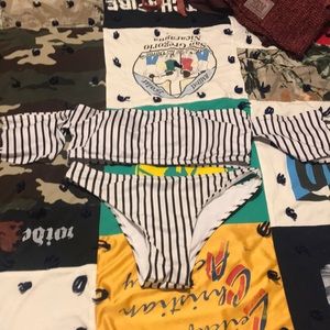 Zaful striped bikini